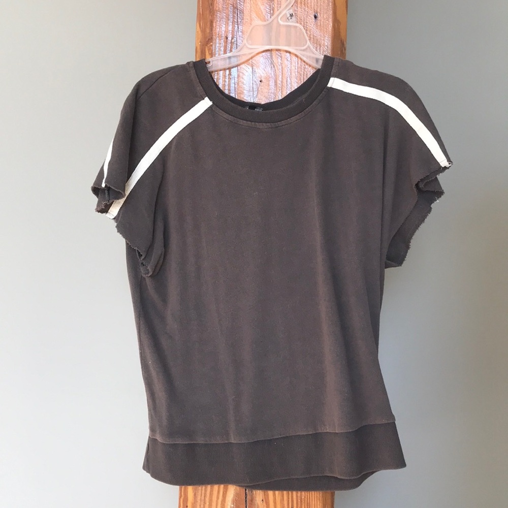 Shirt. Cut off sleeves.